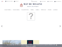 Tablet Screenshot of mat-de-misaine.com